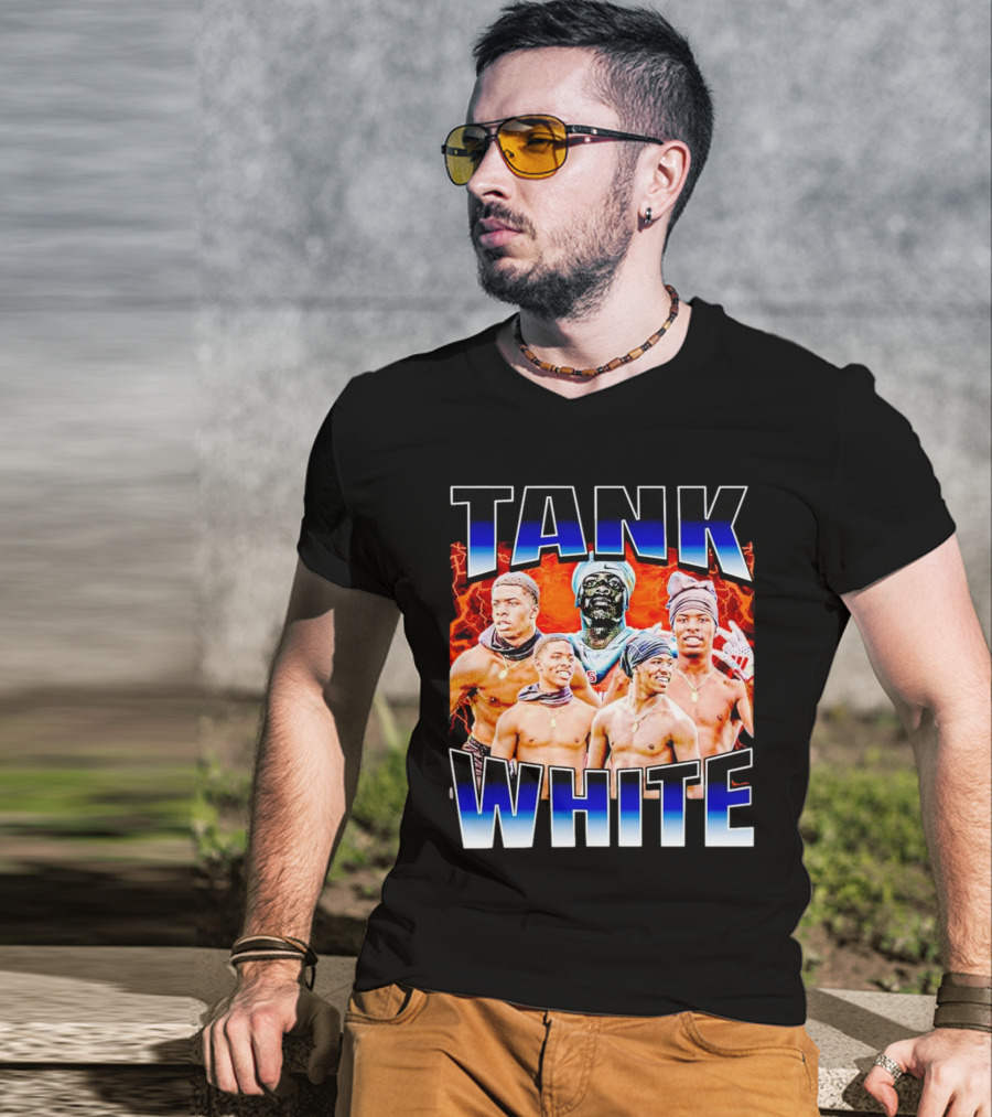 TANK WHITE Vintage Energy Group T-Shirt