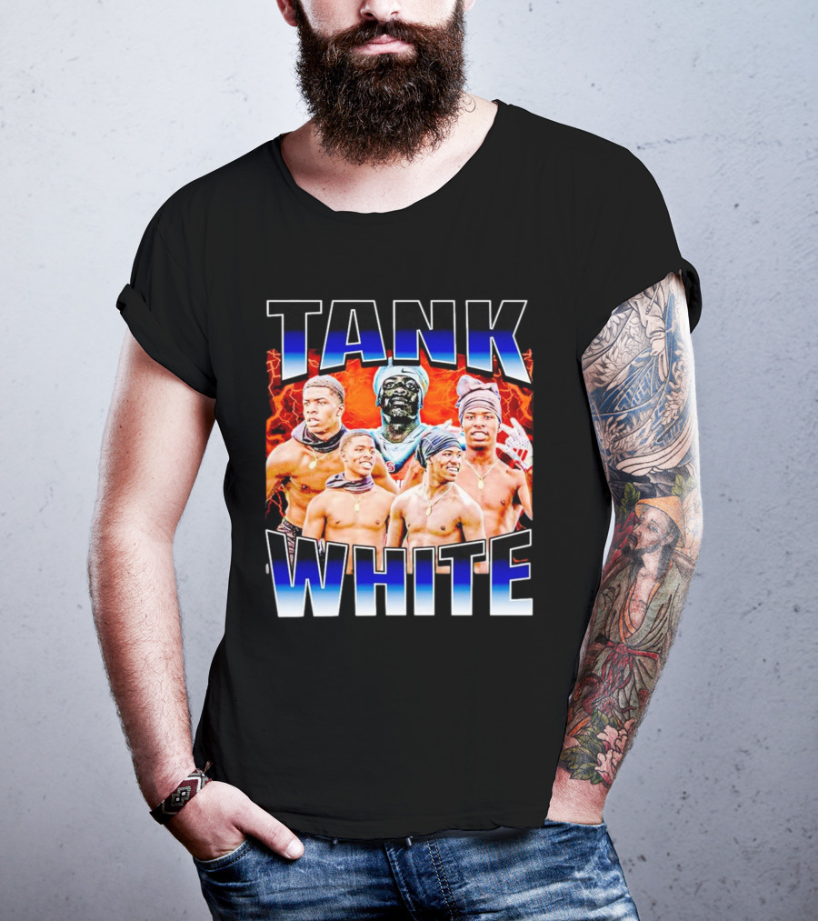 TANK WHITE Vintage Energy Group T-Shirt