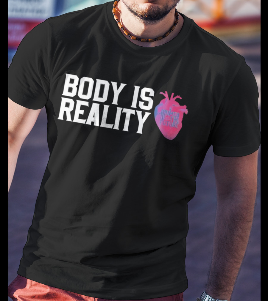 Body Is Reality Crimes Of The Future Heart T-Shirt