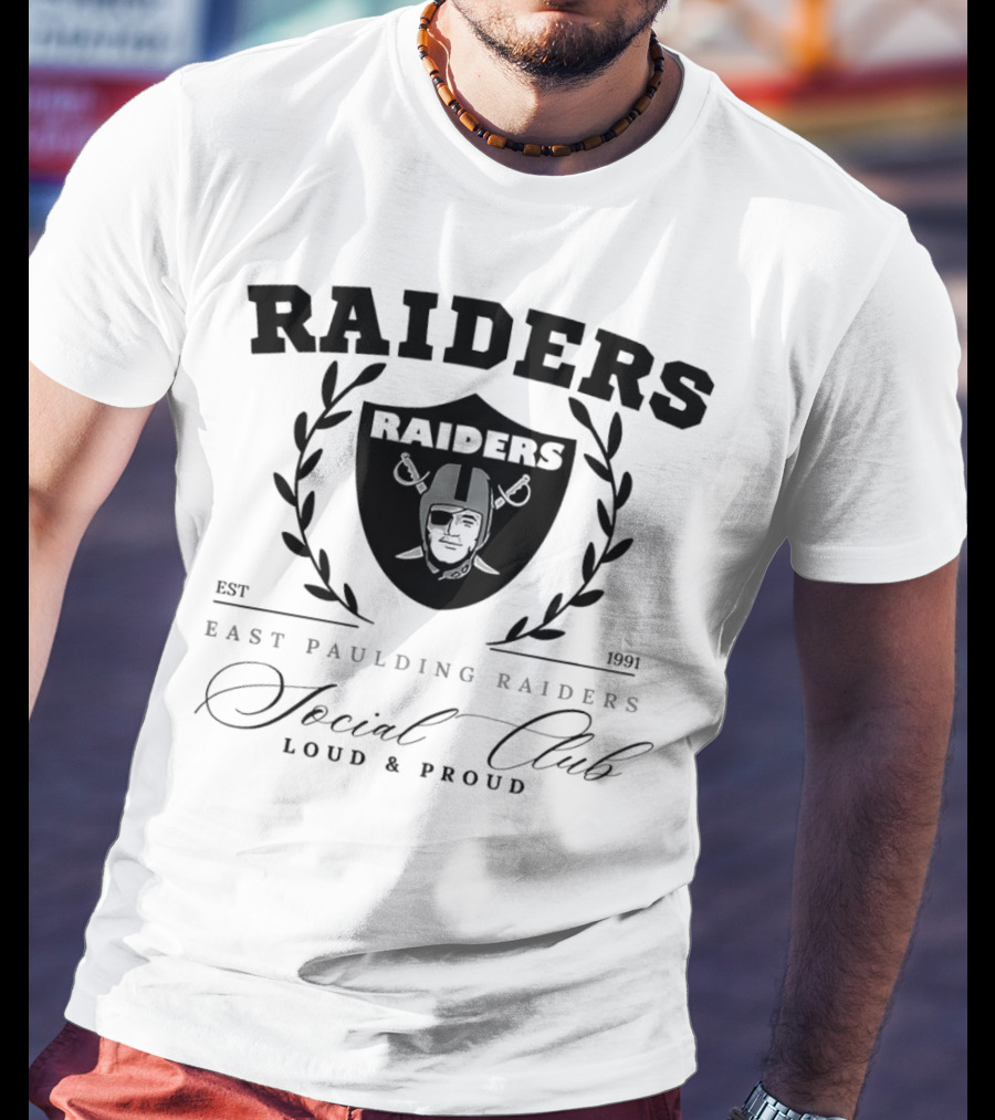 East Paulding Raiders Social Club Est 1991 Loud And Proud T-Shirt