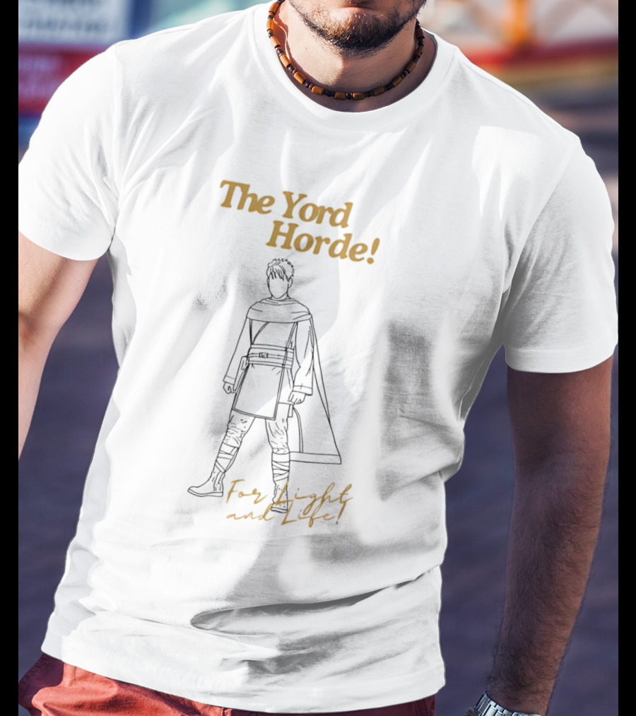 The Yord Horde For Light And Life Adventure Hero T-Shirt