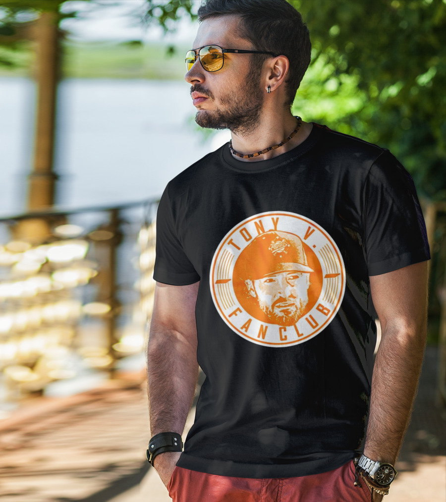 Tony V. Fan Club Baseball Hat T-Shirt