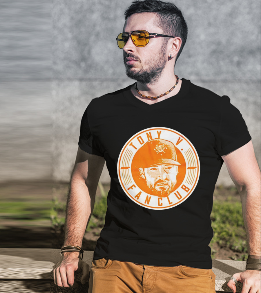 Tony V. Fan Club Baseball Hat T-Shirt