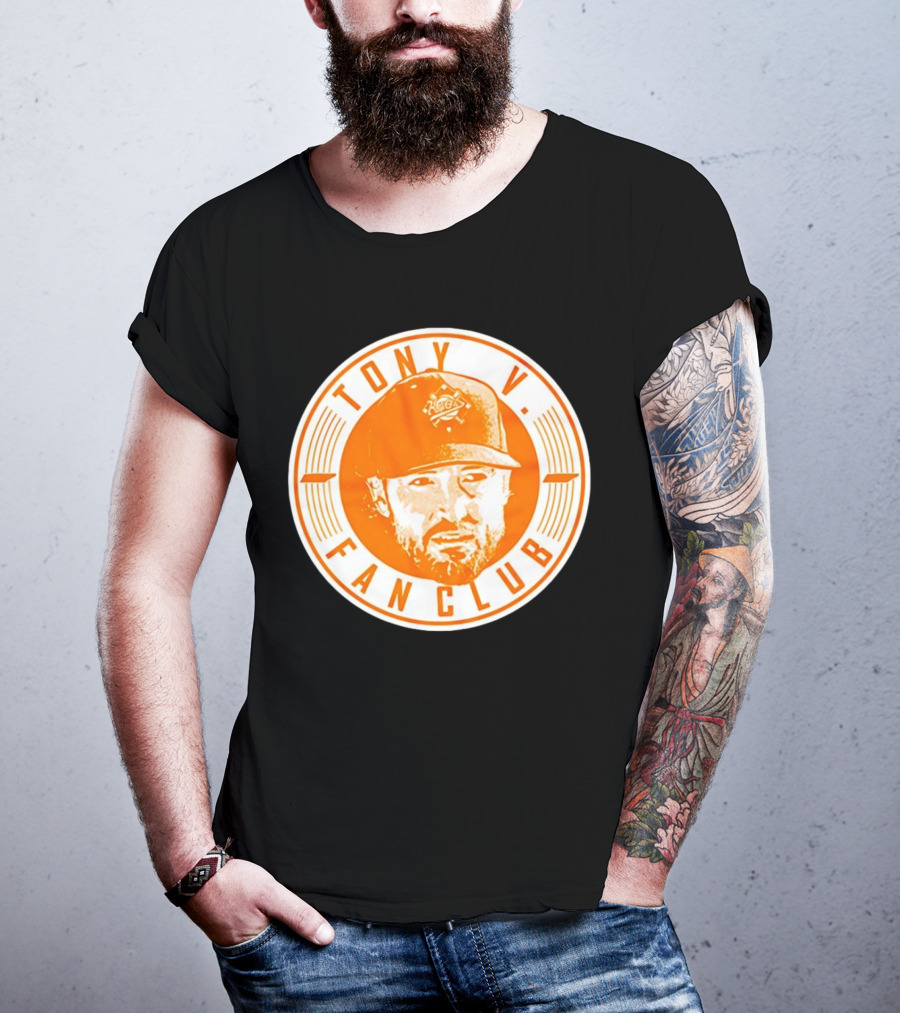 Tony V. Fan Club Baseball Hat T-Shirt