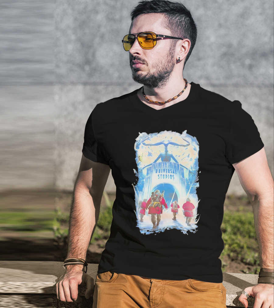 Universal Studios Ghostbusters Frozen Empire Adventure T-Shirt
