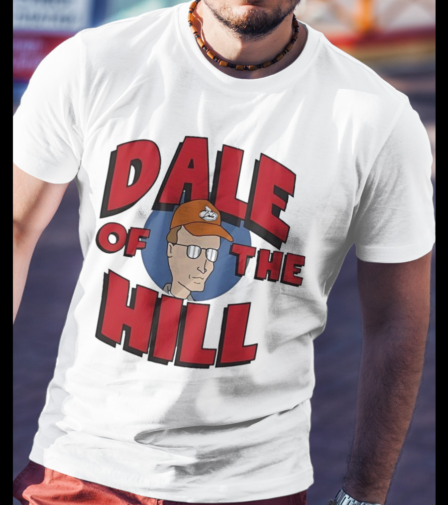 Dale Gribble Dale Of The Hill Cartoon Graphics T-Shirt