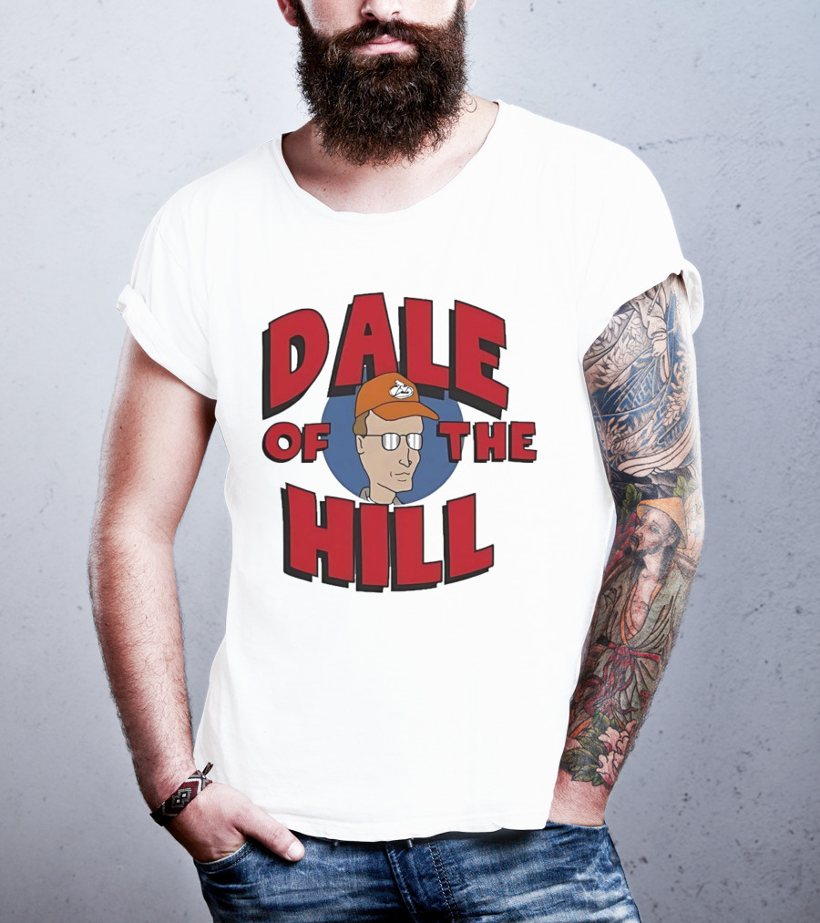 Dale Gribble Dale Of The Hill Cartoon Graphics T-Shirt