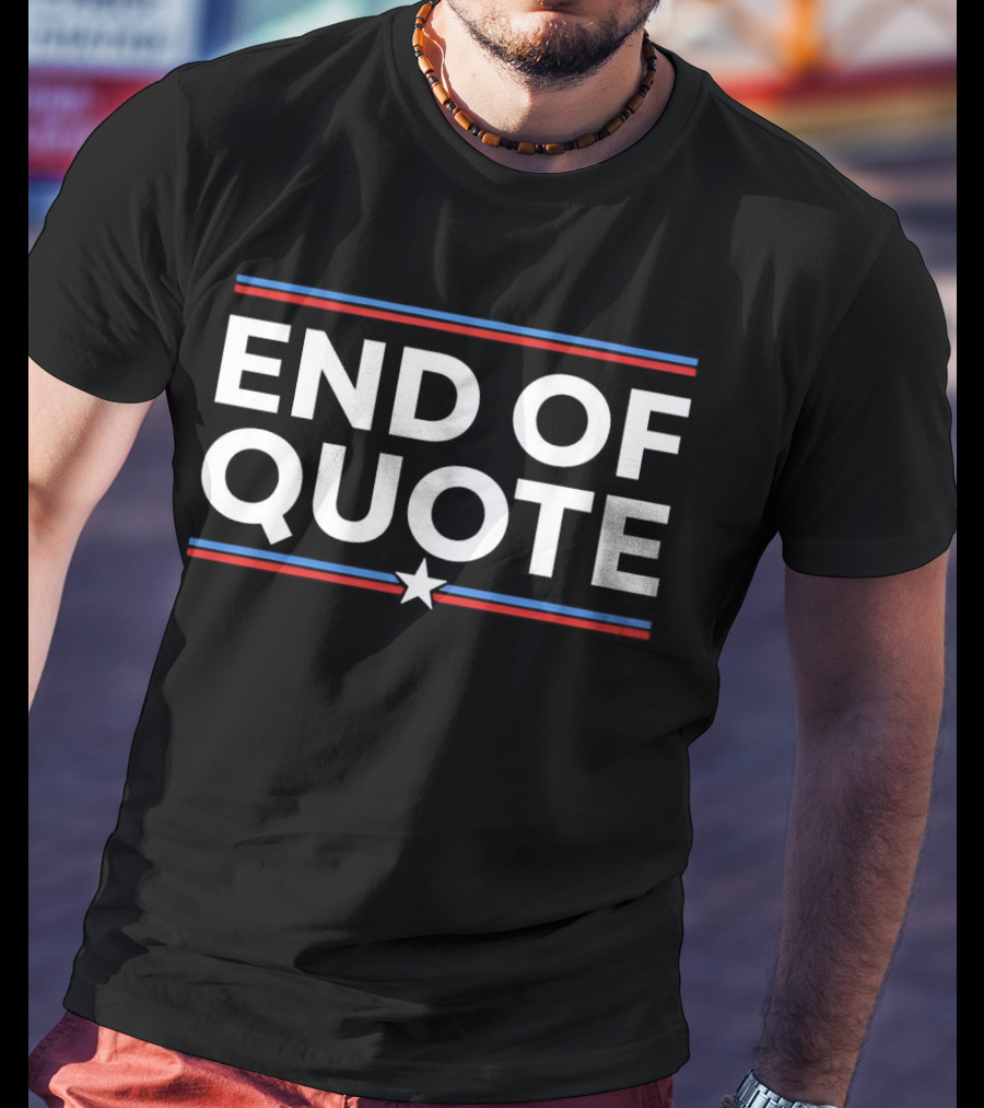 END OF QUOTE Patriotic Star And Stripes T-Shirt
