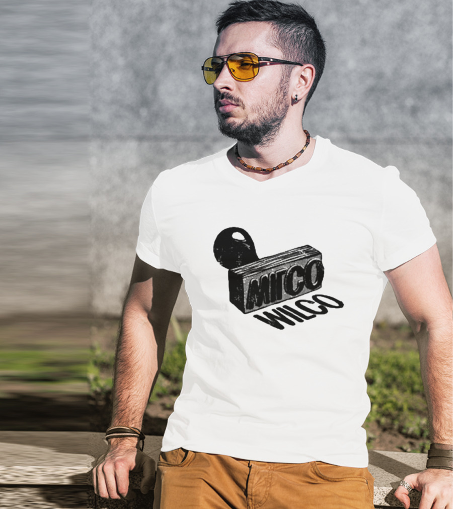 Wilco Band Logo Stamp Block T-Shirt