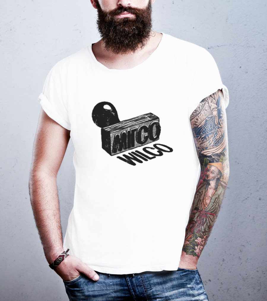 Wilco Band Logo Stamp Block T-Shirt