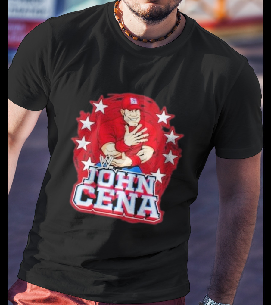 WWE John Cena Cartoon Stars T-Shirt