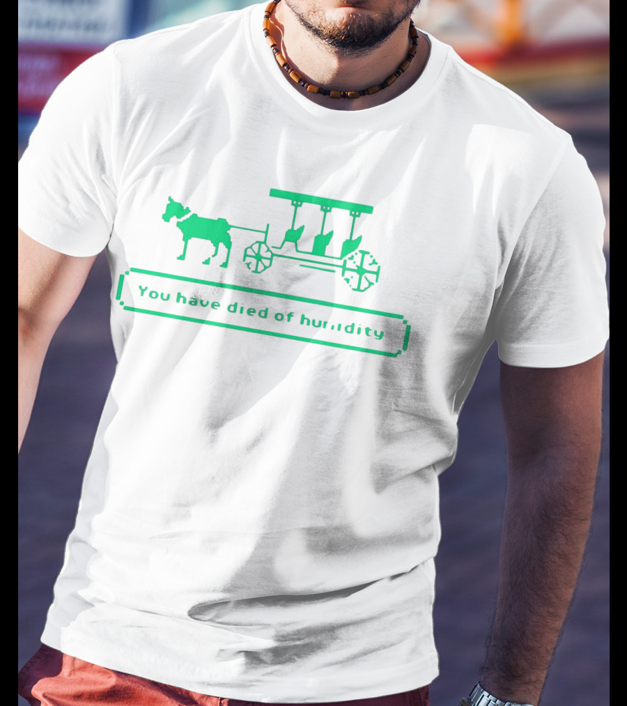 Louisiana Trail You Have Died Of Humidity Retro Wagon Image T-Shirt