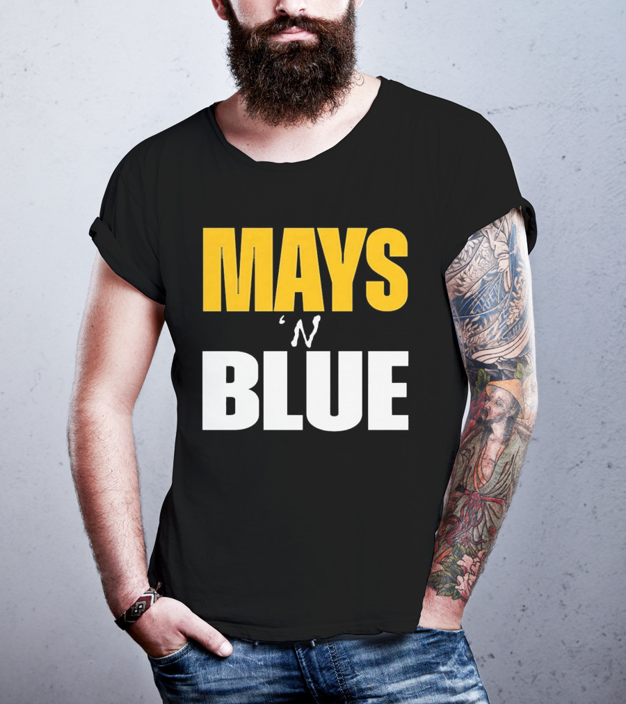 Mays ‘N Blue Michigan Wolverines T-Shirt