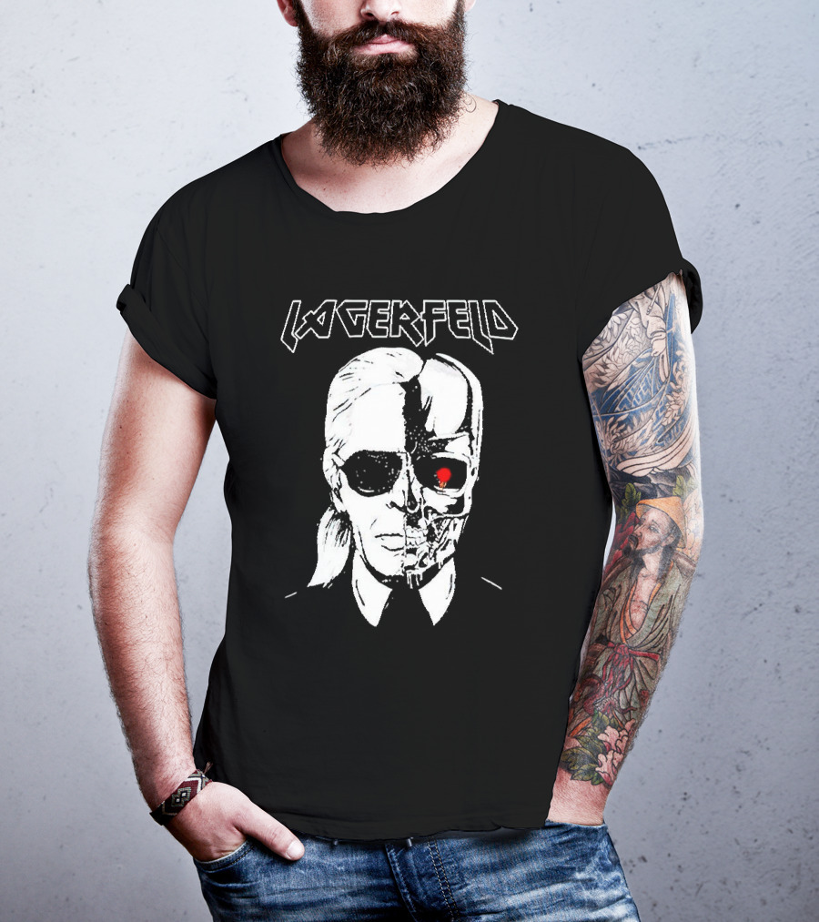Lagerfeld Stylestalker Cybernetic Visionary Fashion T-Shirt