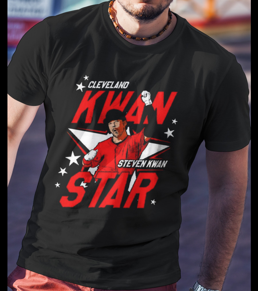 Cleveland Kwan Steven Kwan Star T-Shirt