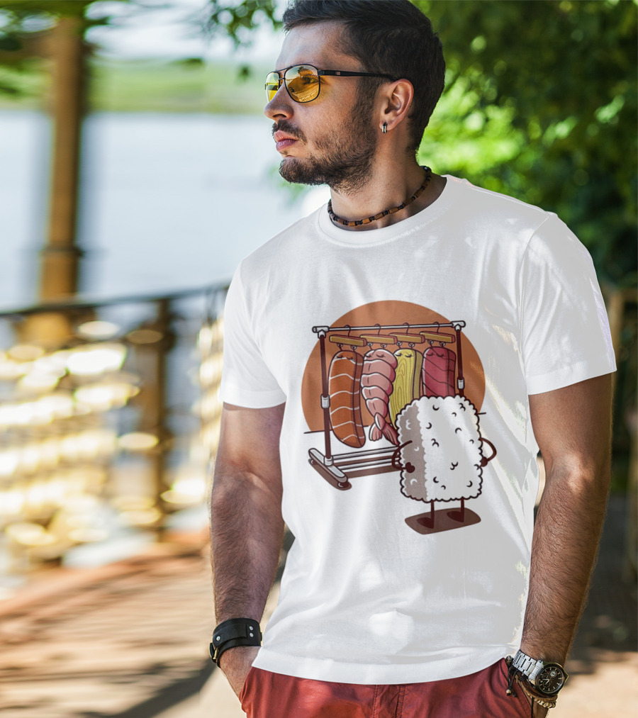 Sushi Wardrobe Nigiri Fashion Choices T-Shirt