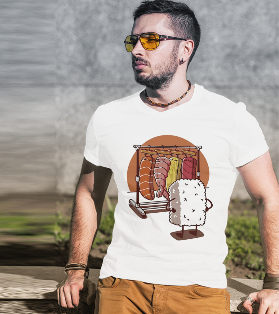 Sushi Wardrobe Nigiri Fashion Choices T-Shirt