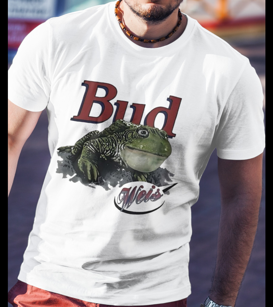Budweiser Bud Weis Frog T-Shirt