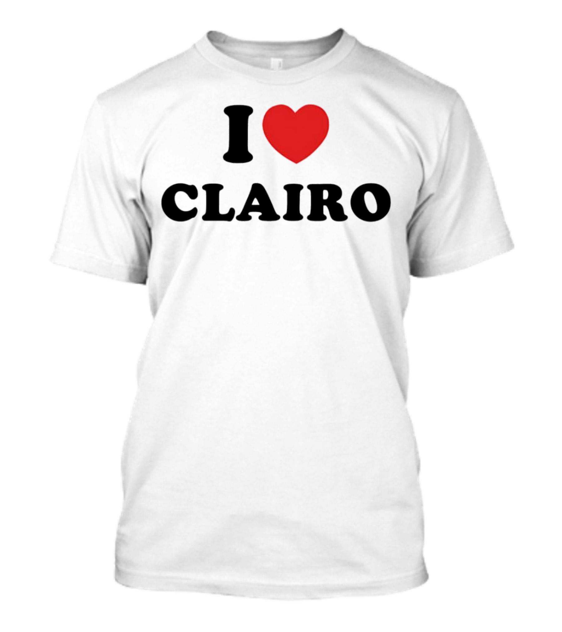 I Love Clairo Heart T-Shirt