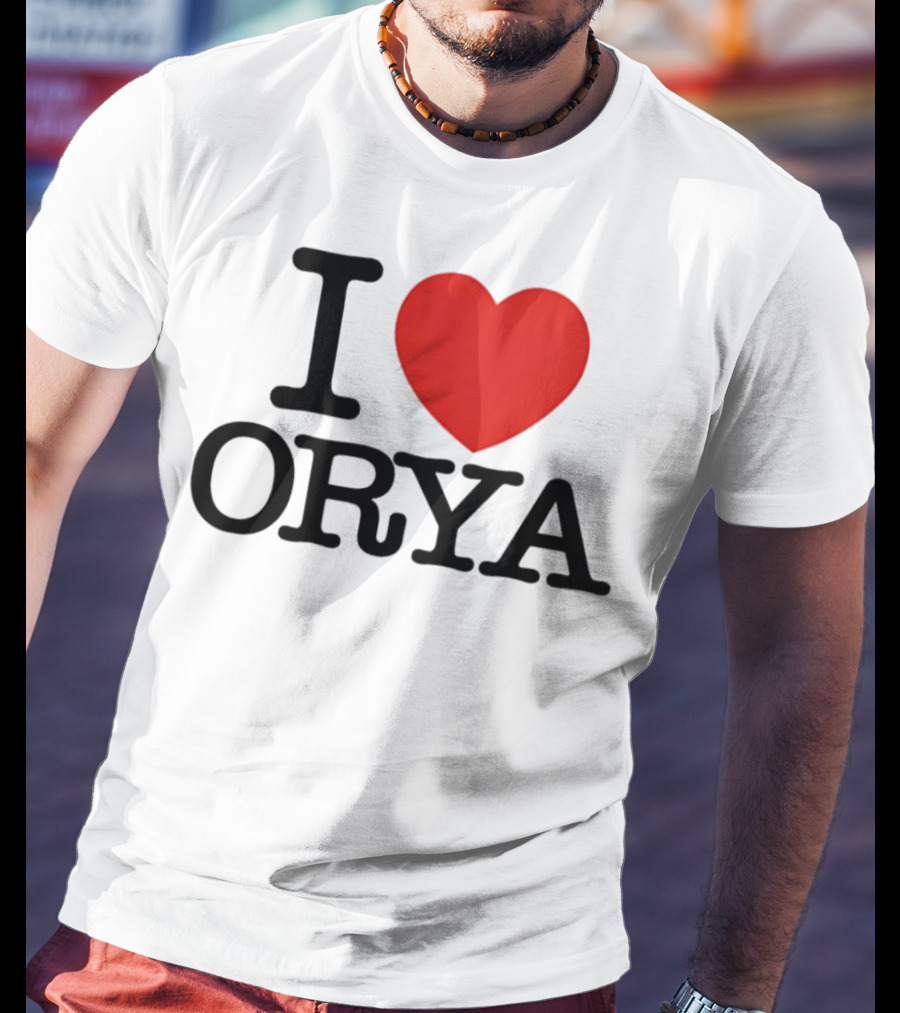 I Love ORYA Heart Icon T-Shirt