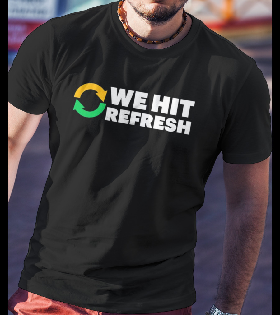 Subway We Hit Refresh Circular Arrows T-Shirt