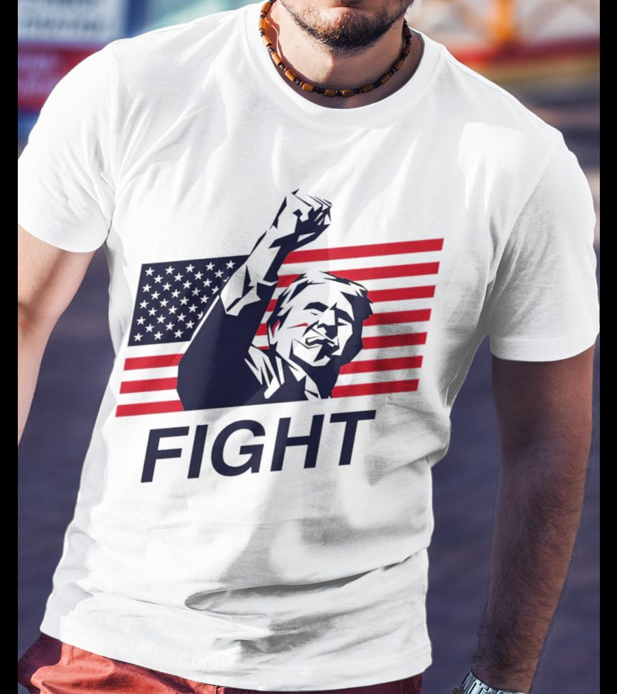 Fight American Flag Patriot T-Shirt