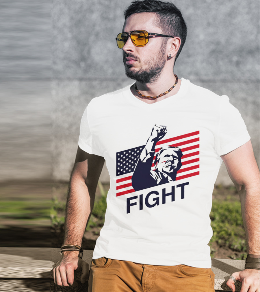 Fight American Flag Patriot T-Shirt