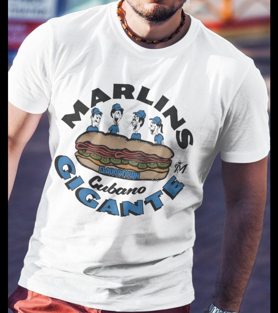 Marlins FlavorTown Cubano Gigante T-Shirt