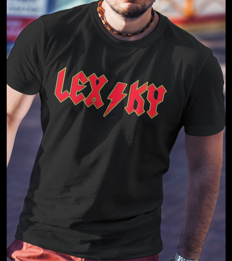LEX KY Lightning Bolt Rock T-Shirt