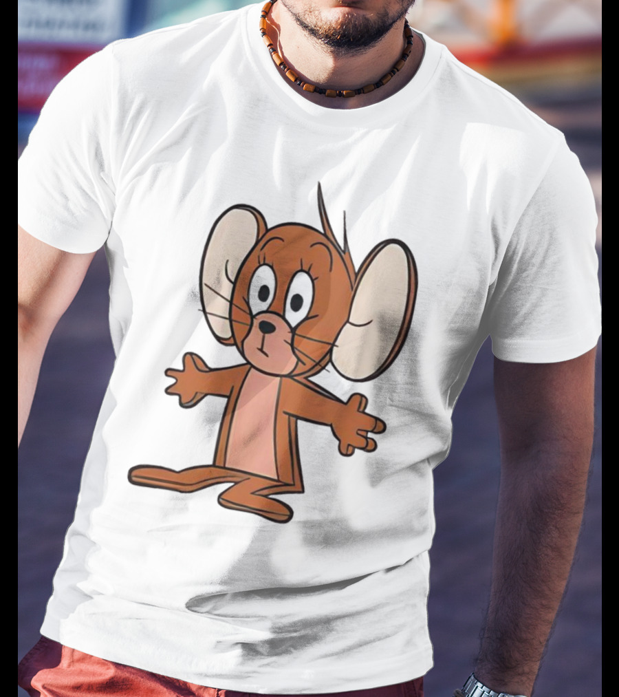 Hanna Barbera Tom And Jerry Jerry Iconic Character T-Shirt