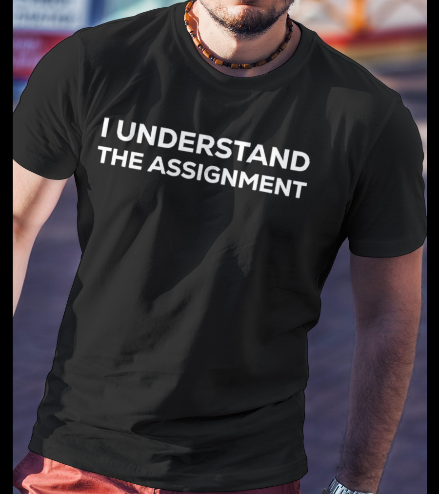 I Understand The Assignment Phrase T-Shirt