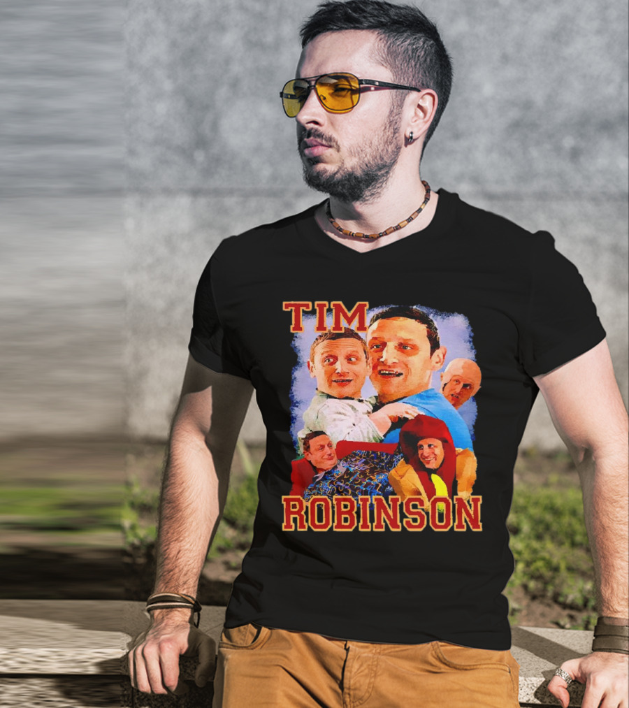 Tim Robinson Sketch Characters Collage T-Shirt