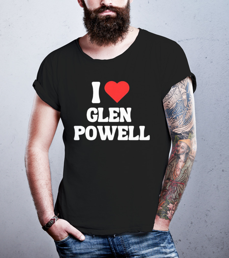 I Heart Glen Powell T-Shirt