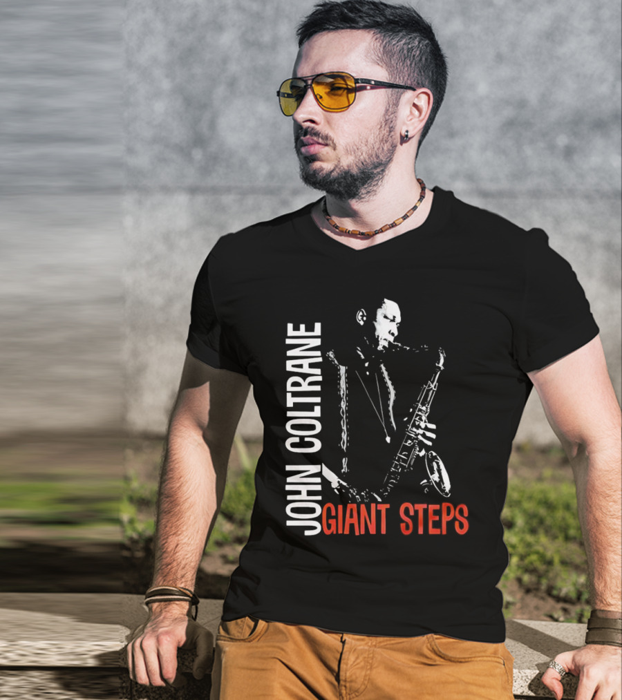 John Coltrane Giant Steps Saxophone Player T-Shirt
