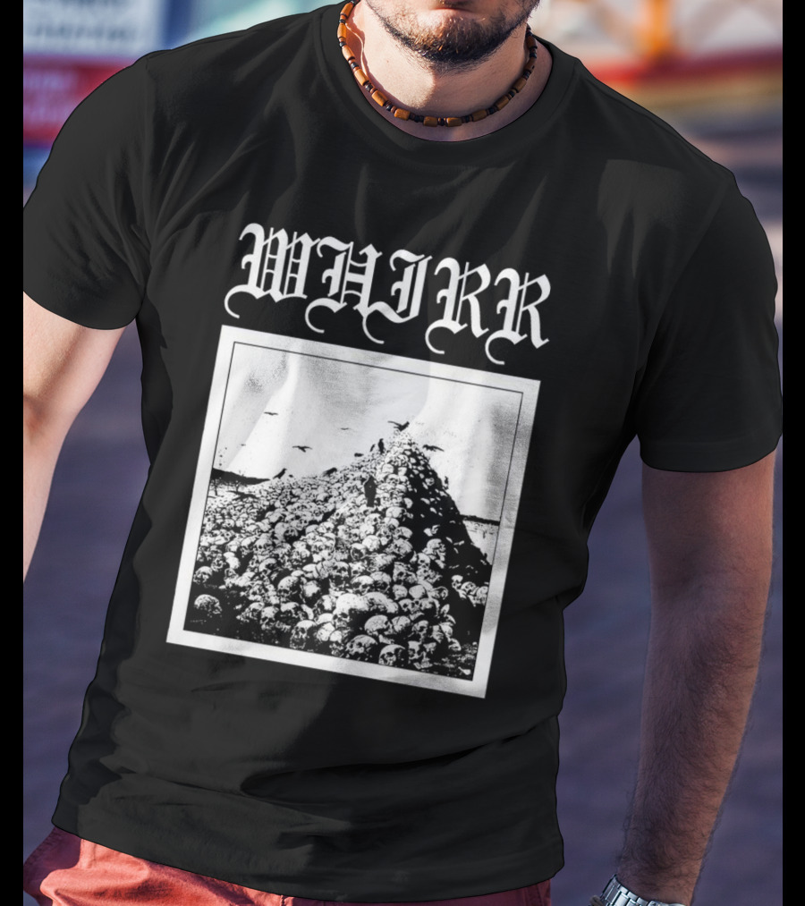 Whirr Skull Mountain Death T-Shirt