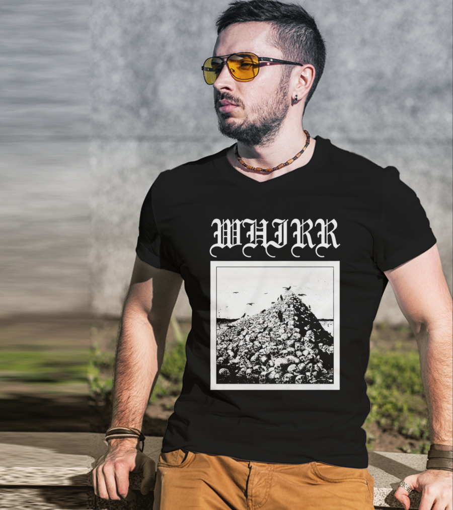 Whirr Skull Mountain Death T-Shirt