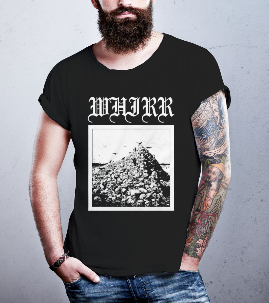 Whirr Skull Mountain Death T-Shirt