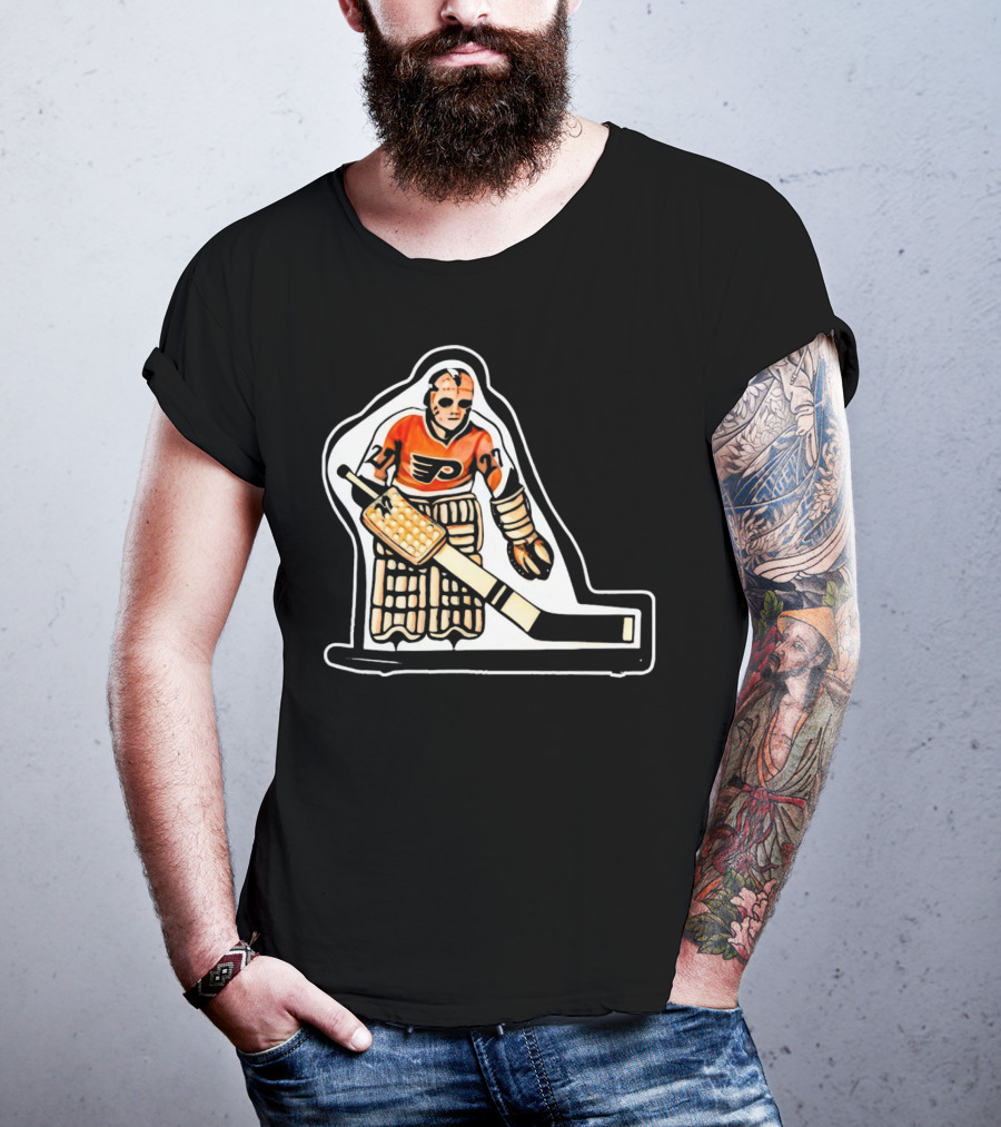 Philadelphia Flyers Jason Voorhees Hockey Mashup Noah Cates T-Shirt