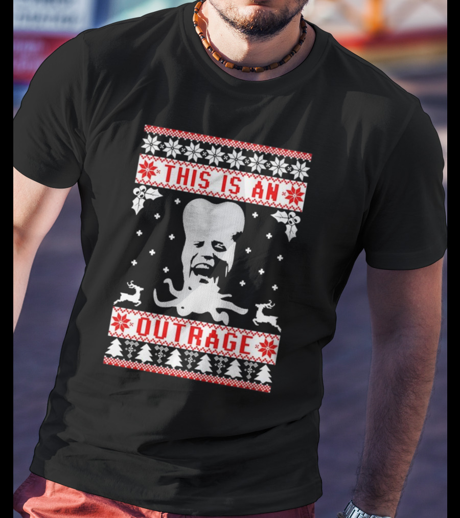 This Is An Outrage The Mighty Boosh Ugly T-Shirt