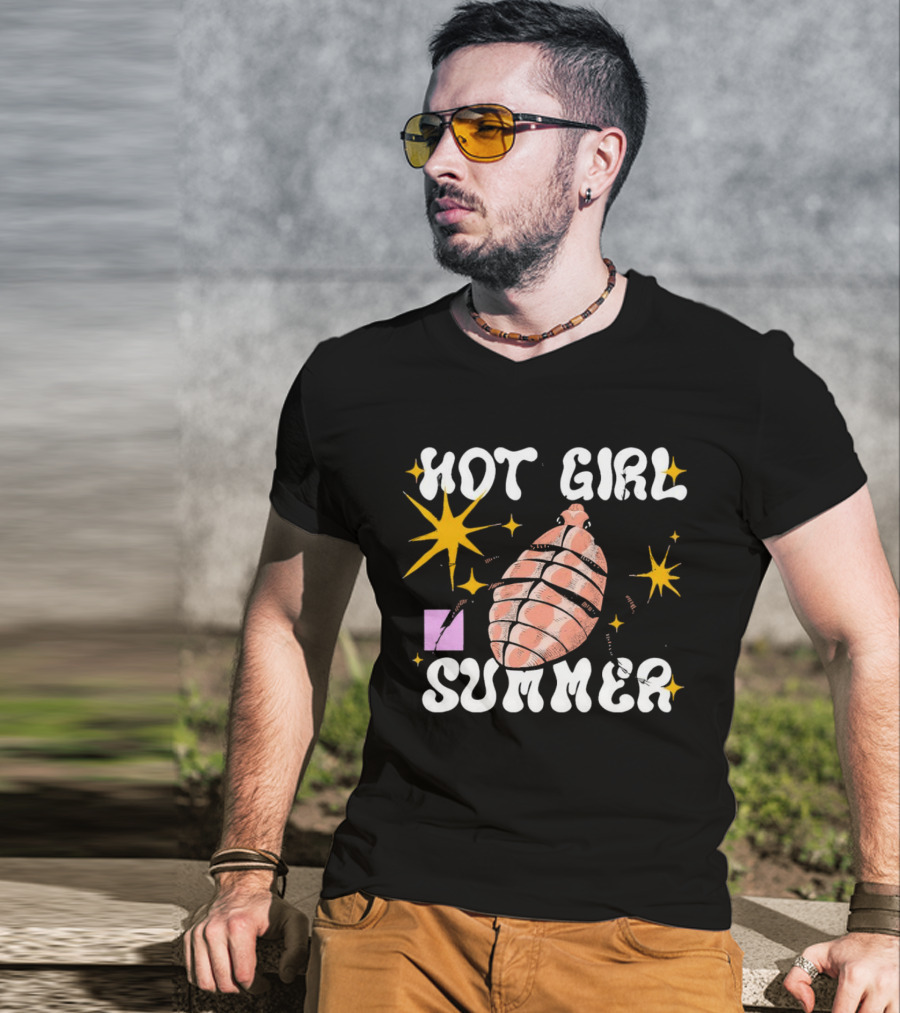 Hot Girl Summer Starburst Shell T-Shirt