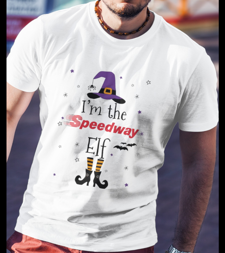 I’m The Speedway Elf Witch Halloween T-Shirt