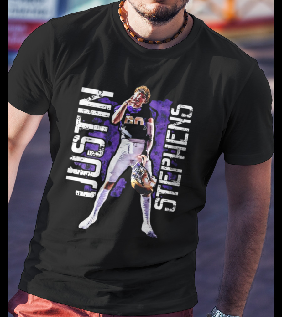 Justin Stephens Butler Grizzlies Football T-Shirt