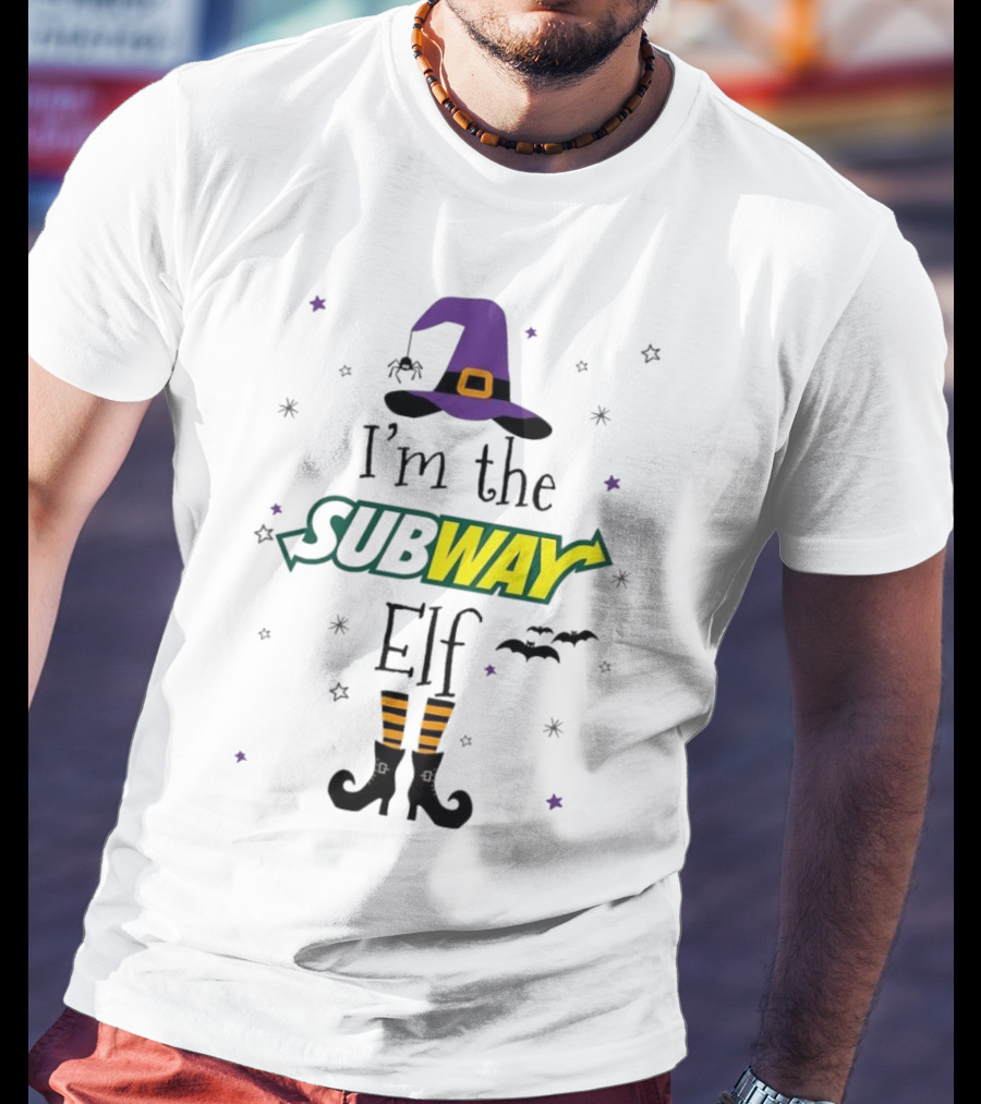 I’m The Subway Witch Elf Halloween T-Shirt