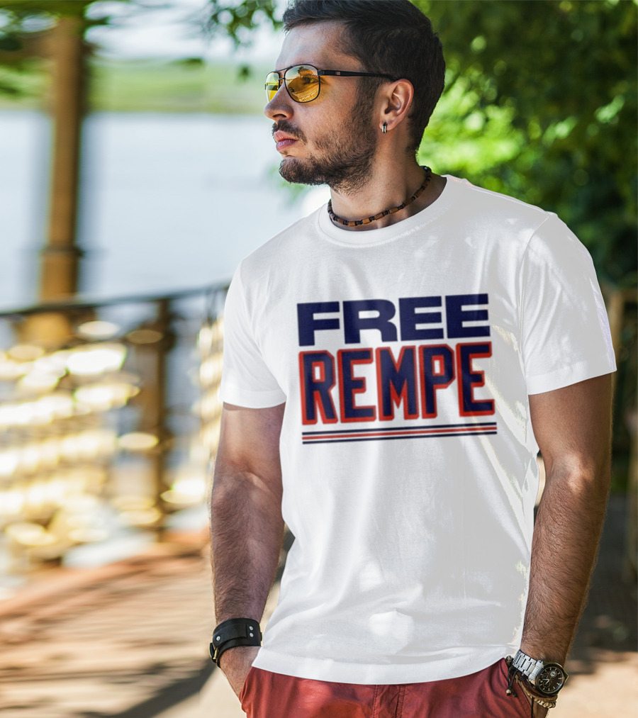 Webleedblue Free Rempe Sports Fan Support T-Shirt