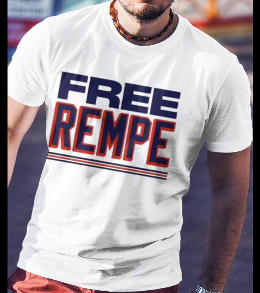 Webleedblue Free Rempe Sports Fan Support T-Shirt