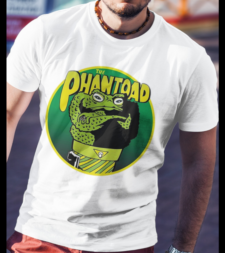 The Phantoad Logo Toad Who Walks Mashup T-Shirt