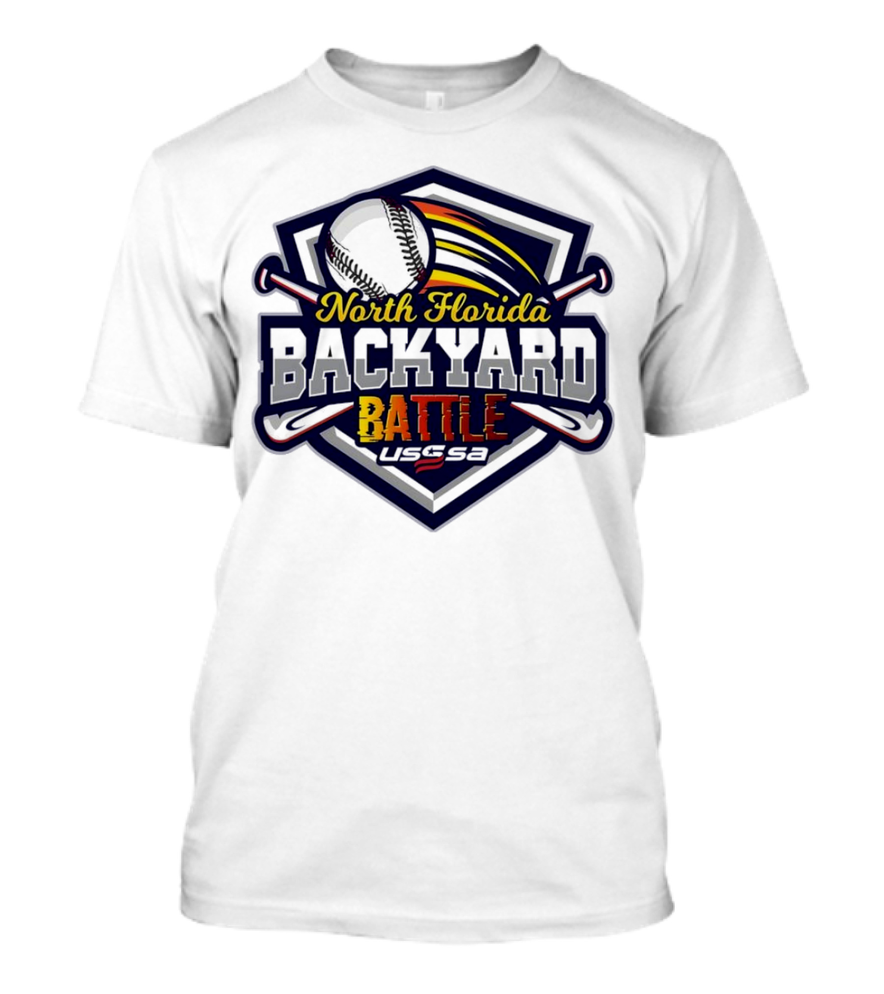 North Florida Backyard Battle Baseball USSSA T-Shirt