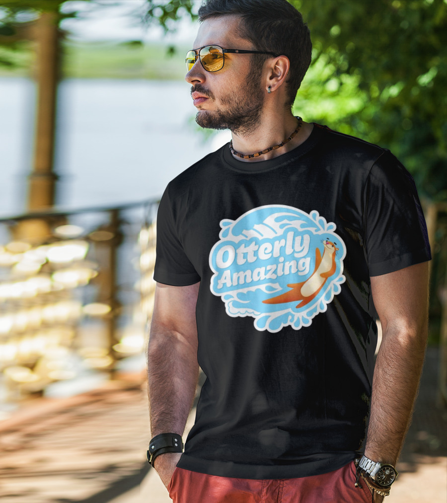 Otterly Amazing Otter Waves T-Shirt