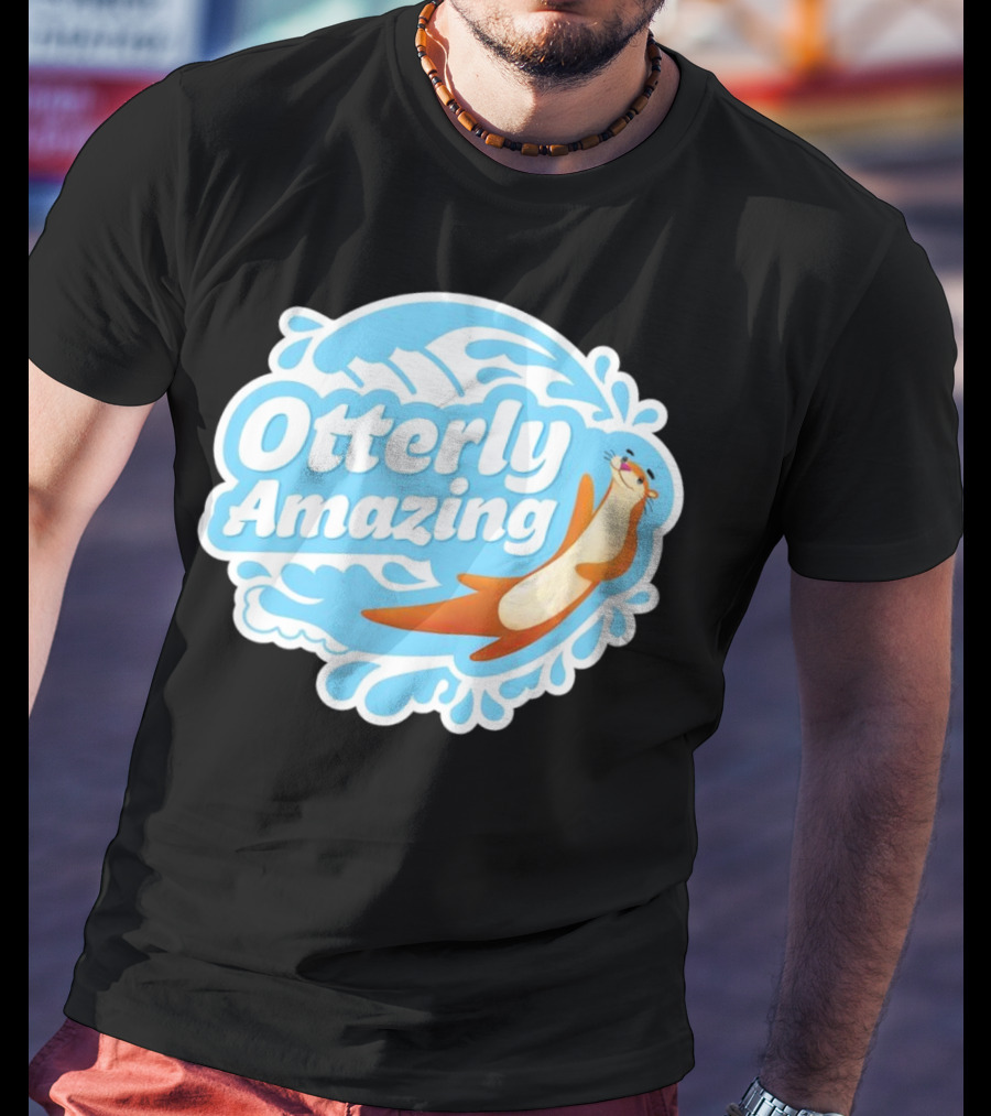 Otterly Amazing Otter Waves T-Shirt