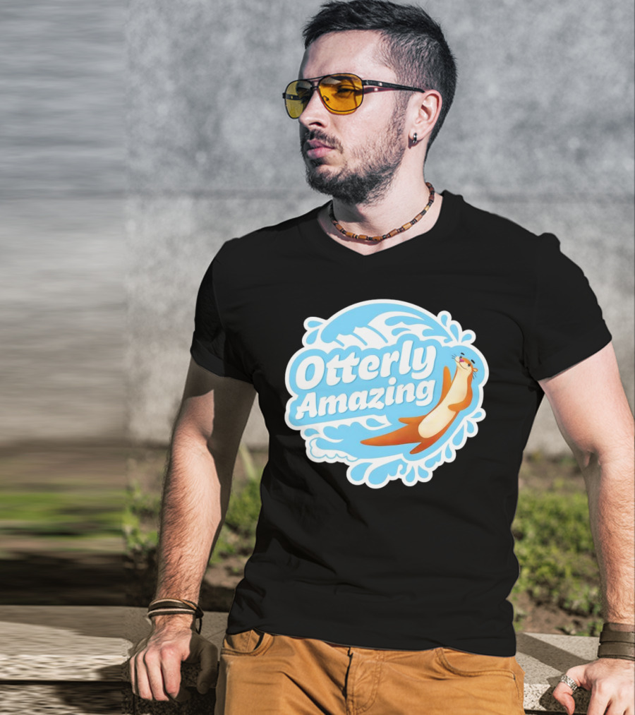 Otterly Amazing Otter Waves T-Shirt